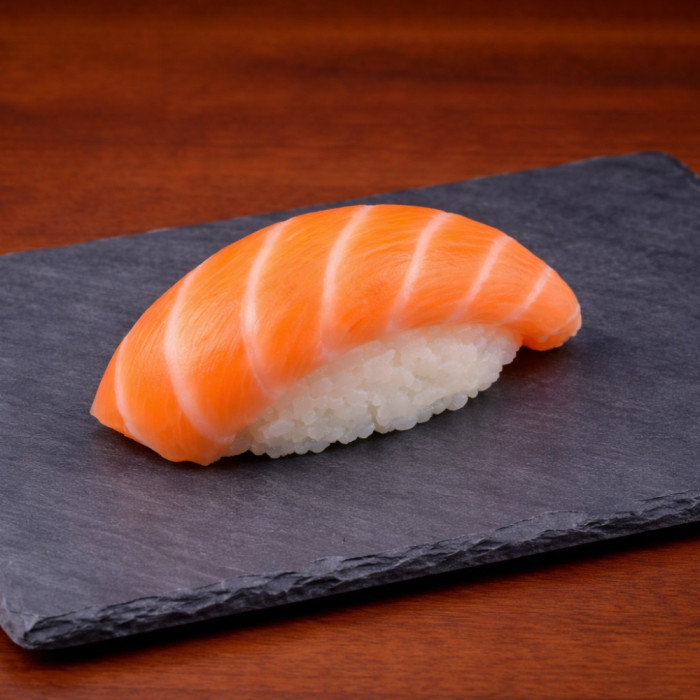 Sushi with salmon